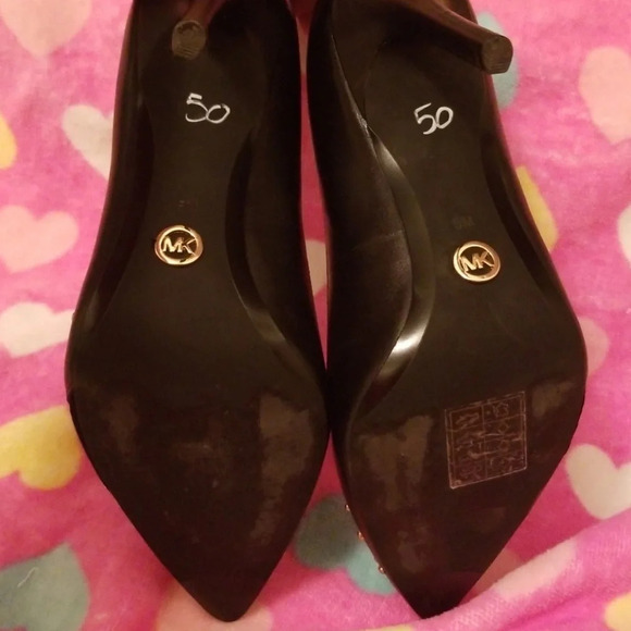 Michael Kors Sia Studded Pumps Heels Shoes 5 - Picture 7 of 9